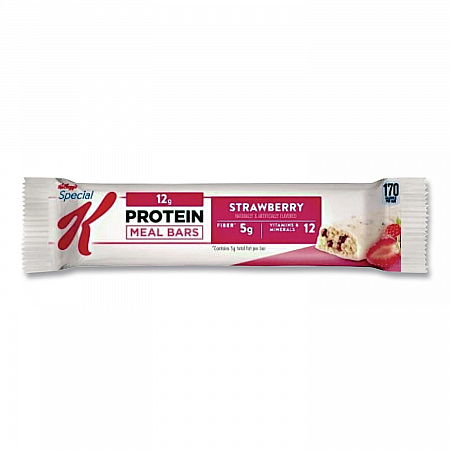 Special K Protein Meal Bar, Strawberry, 1.59 oz Bar, 8/Box (29186)
