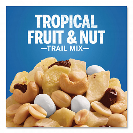 Trail Mix, Tropical Fruit and Nut, 2 oz Bag, 72/Carton (00026)
