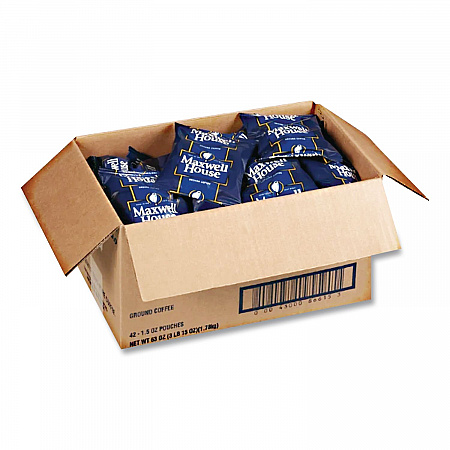 Coffee, Regular Ground, 1.5 oz Pack, 42/Carton (866150)