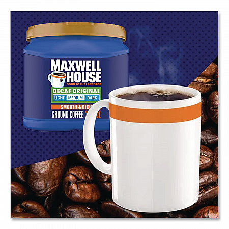 Coffee, Decaffeinated Ground Coffee, 29.3 oz Can (04658)