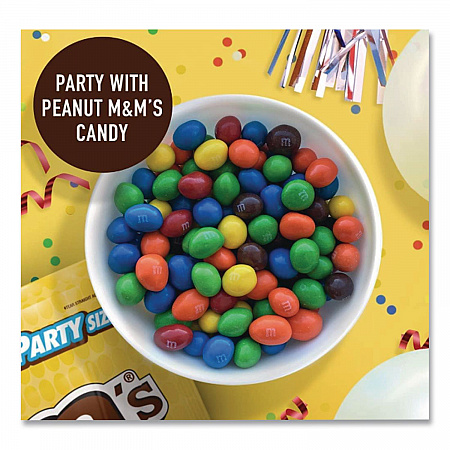Milk Chocolate Candies, Milk Chocolate and Peanuts, 38 oz Bag (55116)