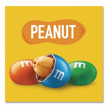 Milk Chocolate Candies, Milk Chocolate and Peanuts, 38 oz Bag (55116)
