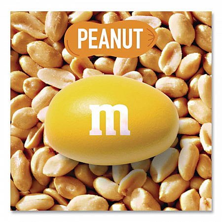 Milk Chocolate Candies, Milk Chocolate and Peanuts, 38 oz Bag (55116)