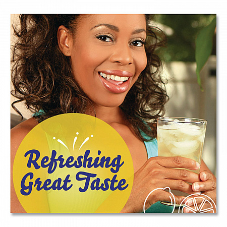 Flavored Drink Mix, Lemonade, 0.17 oz Packet, 30/Box (79600)