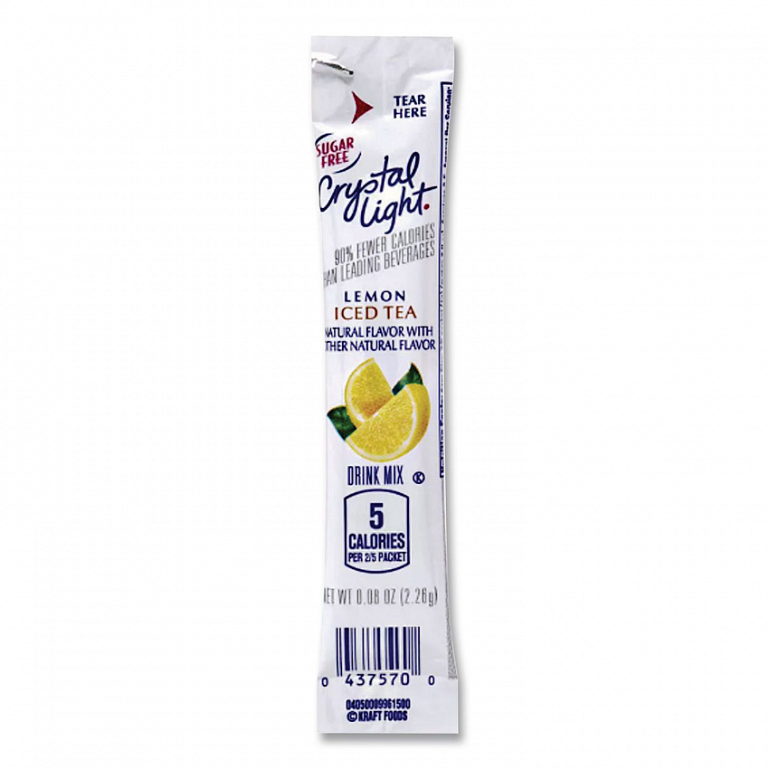 On the Go, Iced Tea, 0.16 oz Packets, 30/Box (00757)