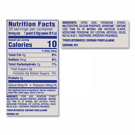 On the Go, Raspberry Lemonade, 0.16 oz Packets, 30/Box (00015)