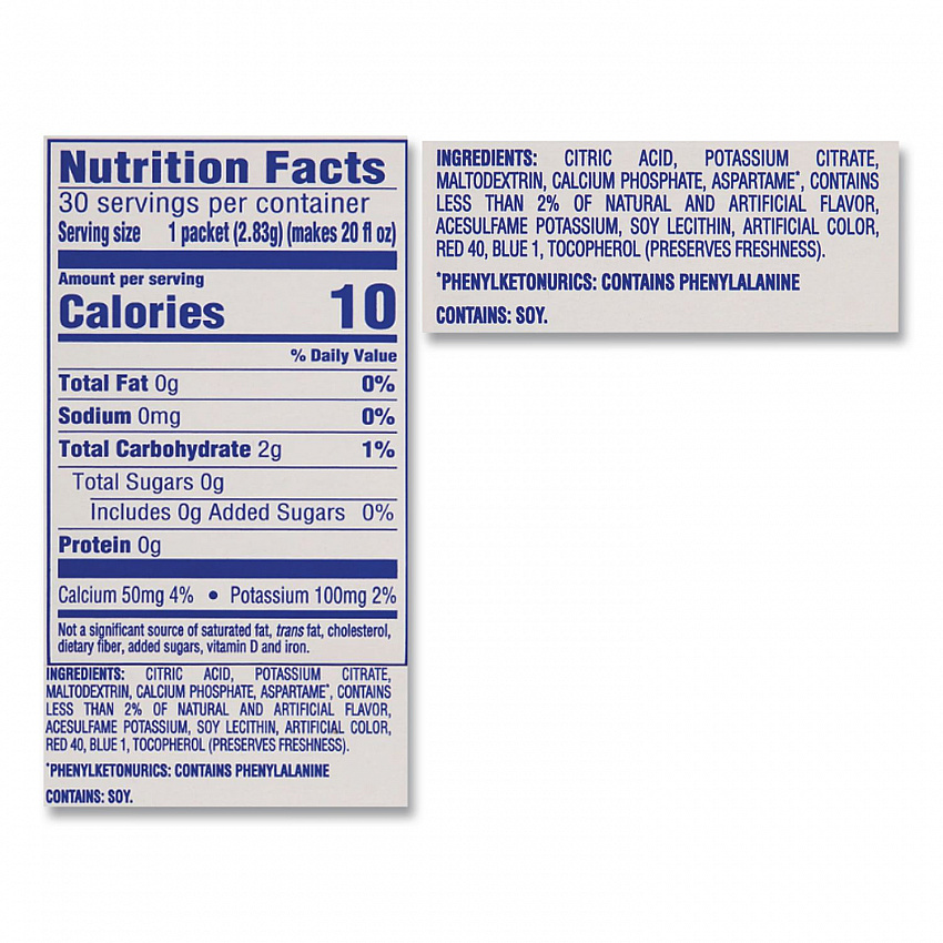 On the Go, Raspberry Lemonade, 0.16 oz Packets, 30/Box (00015)