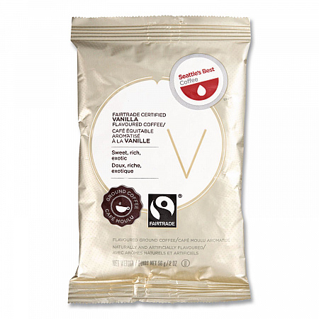 Premeasured Flavored Coffee Packs, FT Vanilla, 2 oz Packet, 42/Carton (1092836)