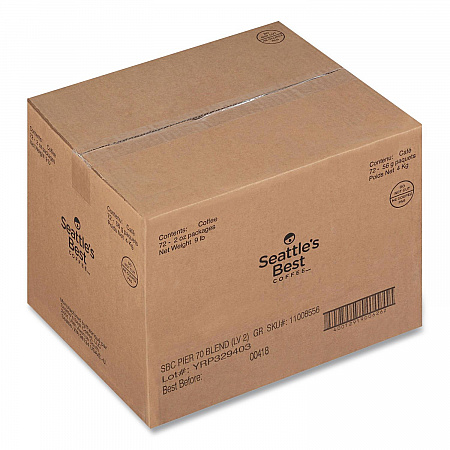 Premeasured Coffee Packs, Pier 70 Blend, 2.1 oz Packet, 72/Box (11008556CT)