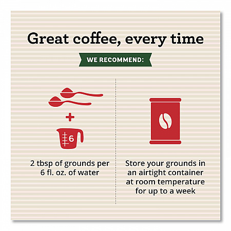 Port Side Blend Whole Bean Coffee, Medium Roast, 12 oz Bag, 6/Carton (11008570CT)