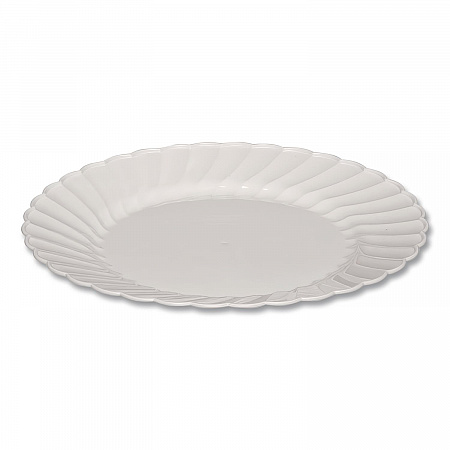 Classicware Plastic Dinnerware Plates, 9