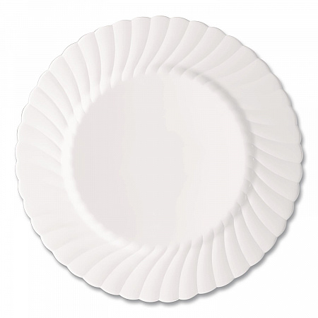 Classicware Plastic Dinnerware Plates, 9