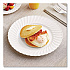 Classicware Plastic Dinnerware Plates, 9