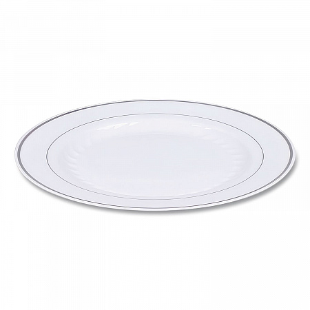 Masterpiece Plastic Plates, 10.25