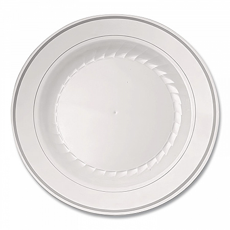 Masterpiece Plastic Plates, 10.25