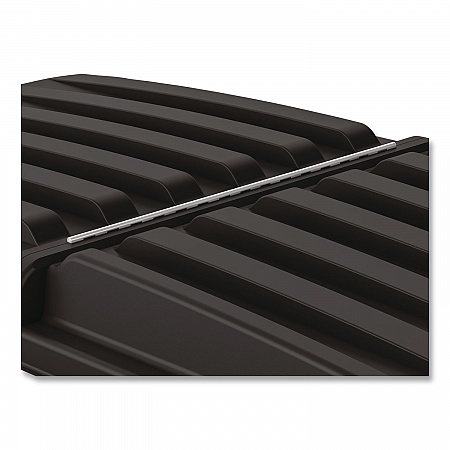 1.5 Cubic Yard Tilt Truck Lid, 42.63 x 85 x 6.2, Black (RMTT150LID)