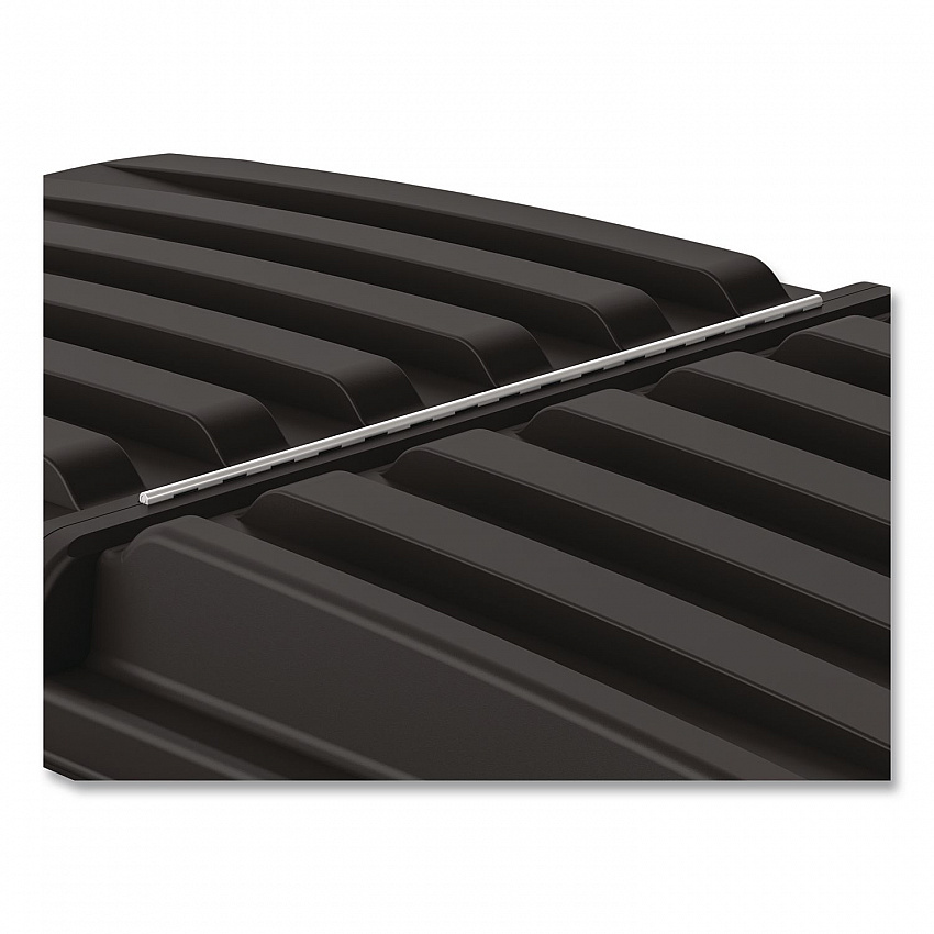 1.5 Cubic Yard Tilt Truck Lid, 42.63 x 85 x 6.2, Black (RMTT150LID)