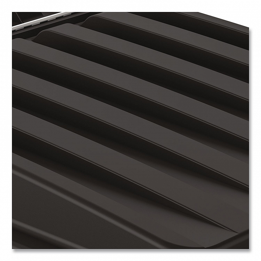 1.5 Cubic Yard Tilt Truck Lid, 42.63 x 85 x 6.2, Black (RMTT150LID)