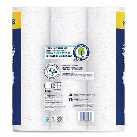 Ultra Soft Bathroom Tissue, Mega Roll, Septic Safe, 2-Ply, White, 208 Sheets/Roll, 12 Rolls/Pack (17579PK)