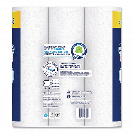 Ultra Soft Bathroom Tissue, Mega Roll, Septic Safe, 2-Ply, White, 208 Sheets/Roll, 12 Rolls/Pack, 5 Packs/Carton (17579CT)