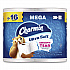 Ultra Soft Bathroom Tissue, Mega Roll, Septic Safe, 2-Ply, White, 208 Sheets/Roll, 4 Rolls/Pack, 8 Packs/Carton (19261CT)