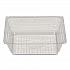 Reflections Portion Plastic Trays, Shallow, 4 oz Capacity, 3.5 x 3.5 x 1, Clear, 2,500/Carton (R4296)