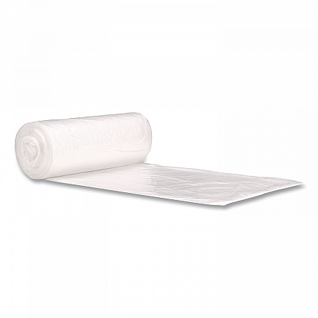 High-Density Coreless Mini-Roll Can Liners, 30 gal, 10 mic, 30