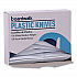 Mediumweight Polystyrene Cutlery, Knife, Plastic, White, 100/Box (KNIFEMWPSBX)