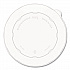 Plastic Lids for Compostable Fiber Containers, For 24 to 32 oz Containers, 8.28