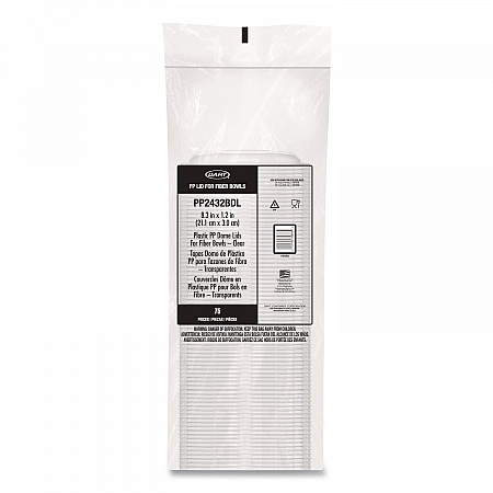 Dome Covers and Lids, For 24 oz to 32 oz Containers, 8.28