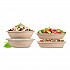 Compostable Fiber Containers, ProPlanet Seal, Bowl, 24 oz, Natural, 300/Carton (24FBRB)