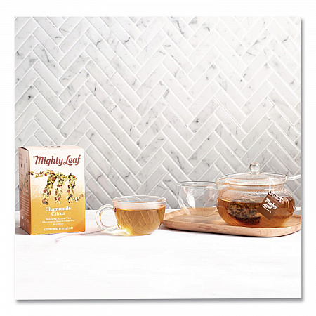 Whole Leaf Tea Pouches, Chamomile Citrus, 15/Box (510136)