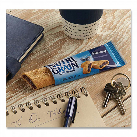 Nutri-Grain Soft Baked Breakfast Bars, Blueberry, Indv Wrapped 1.3 oz Bar, 16/Box (35745)