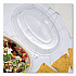 Dome Covers and Lids, For 28 oz Container, 6.75 x 9.5 x 1.83, Clear, 300/Carton (PP28BBDL)