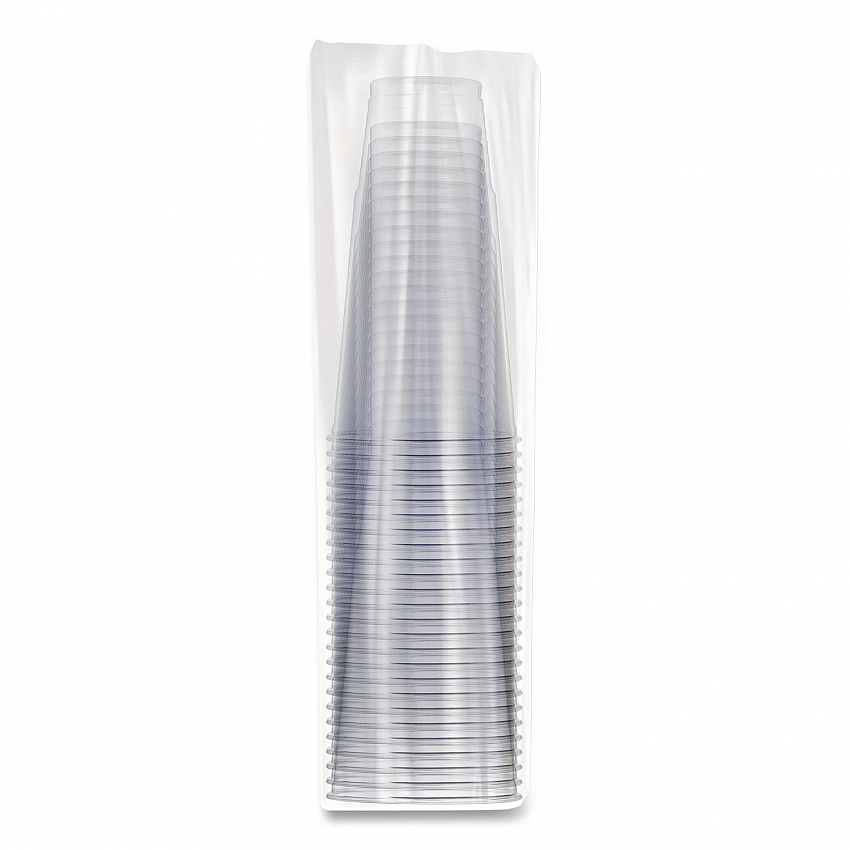 Conex ClearPro Plastic Cold Cups, ProPlanet Seal, 44 oz, Clear, 400/carton (44P)