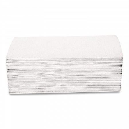 Recycled Multifold Paper Towels, 1-Ply, 9.5 x 9.5, White, 250/Pack, 16 Packs/Carton (EW416)