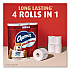 Ultra Strong Bathroom Tissue, Mega Roll, Septic Safe, 2-Ply, White, 220 Sheets/Roll, 16 Rolls/Pack (13215)