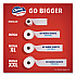 Ultra Strong Bathroom Tissue, Mega Roll, Septic Safe, 2-Ply, White, 220 Sheets/Roll, 16 Rolls/Pack (13215)