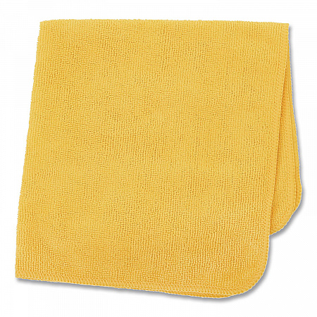 Light Commercial Microfiber Cleaning Cloths, 12 x 12, Yellow, 24/Pack (1820580)