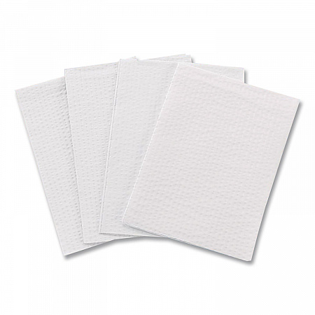 Ultimate Medical Towels, Waffle Embossed, 3-Ply, 13 x 18, White, 500/Carton (918101)