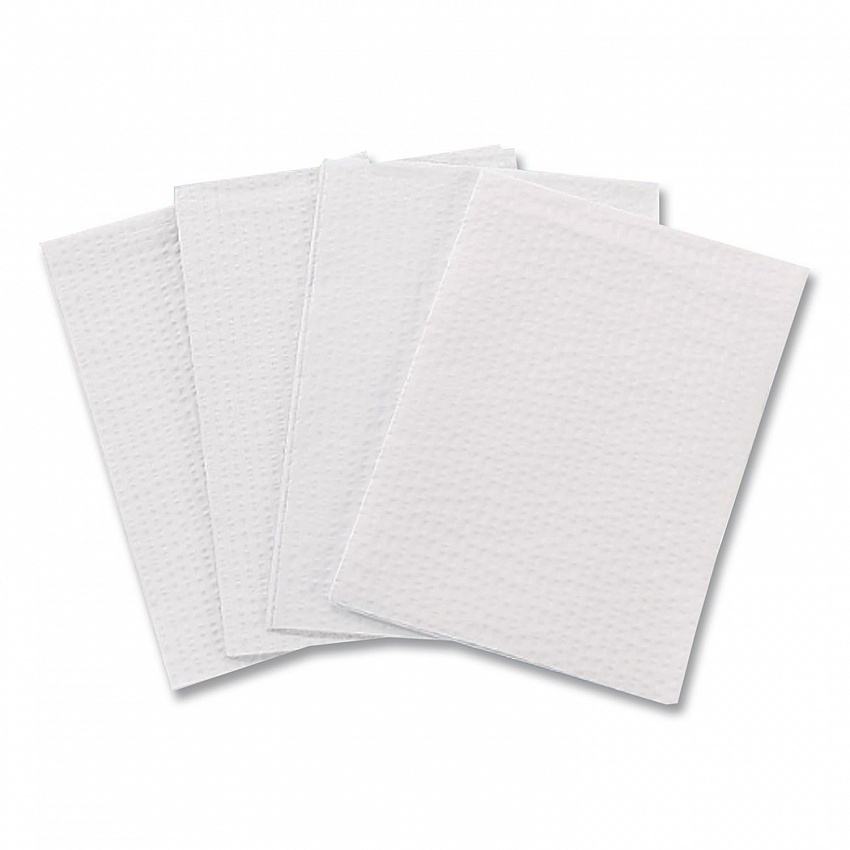 Ultimate Medical Towels, Waffle Embossed, 3-Ply, 13 x 18, White, 500/Carton (918101)