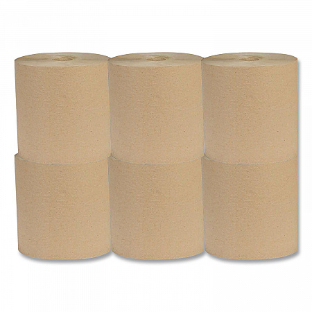 Recycled Hardwound Paper Towels, 1-Ply, 7.88