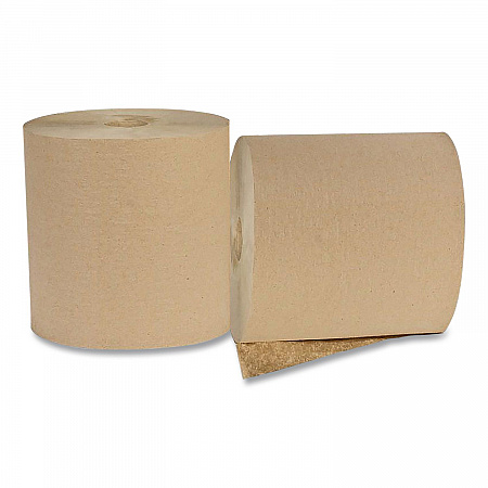 Recycled Hardwound Paper Towels, 1-Ply, 8