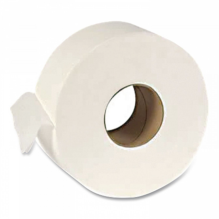 Recycled Two-Ply Jumbo Toilet Paper, Septic Safe, 3.55