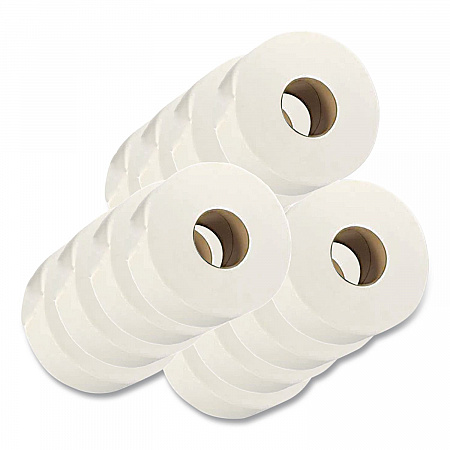 Recycled Two-Ply Jumbo Toilet Paper, Septic Safe, 3.55