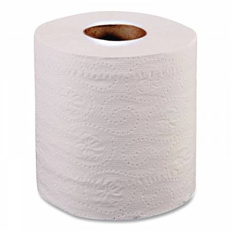 Recycled Two-Ply Standard Toilet Paper, Septic Safe, White, 550 Sheets/Roll, 80 Rolls/Carton (EB8543)
