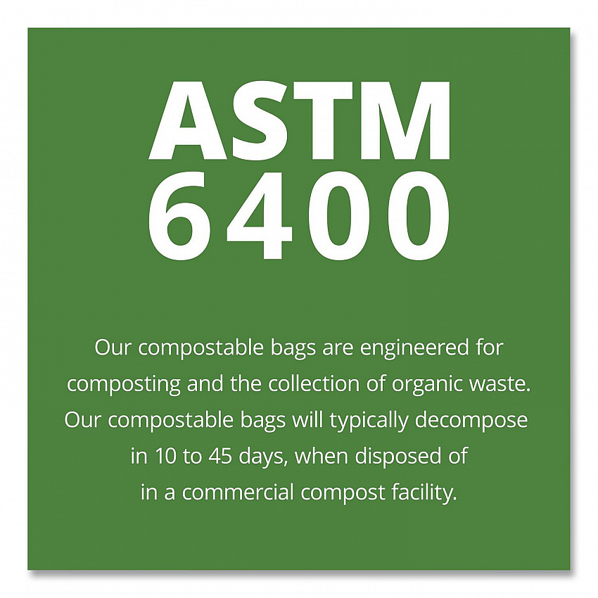 EcoSafe-6400 Bags, 30 gal, 1.1 mil, 30" x 39", Green, 48/Box (E3039E11)