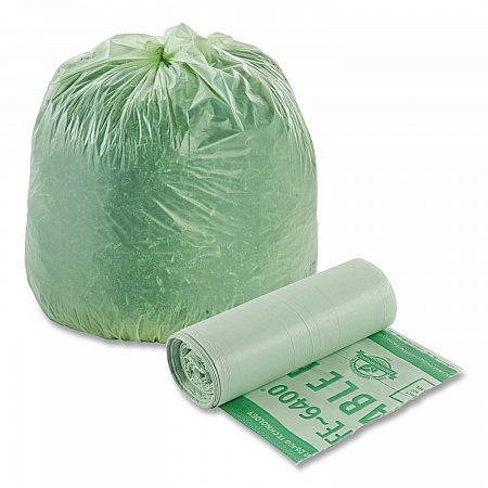 EcoSafe-6400 Bags, 13 gal, 0.85 mil, 24
