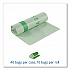 EcoSafe-6400 Bags, 32 gal, 0.85 mil, 33