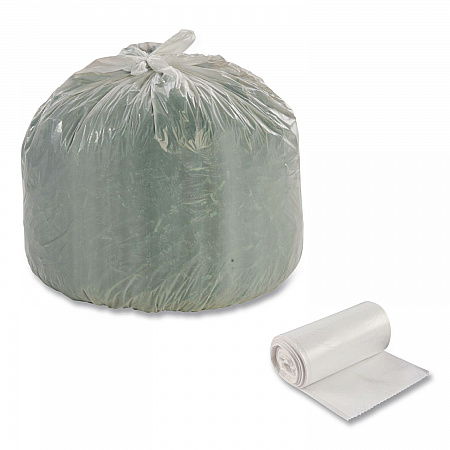 Controlled Life-Cycle Plastic Trash Bags, 13 gal, 0.7 mil, 24